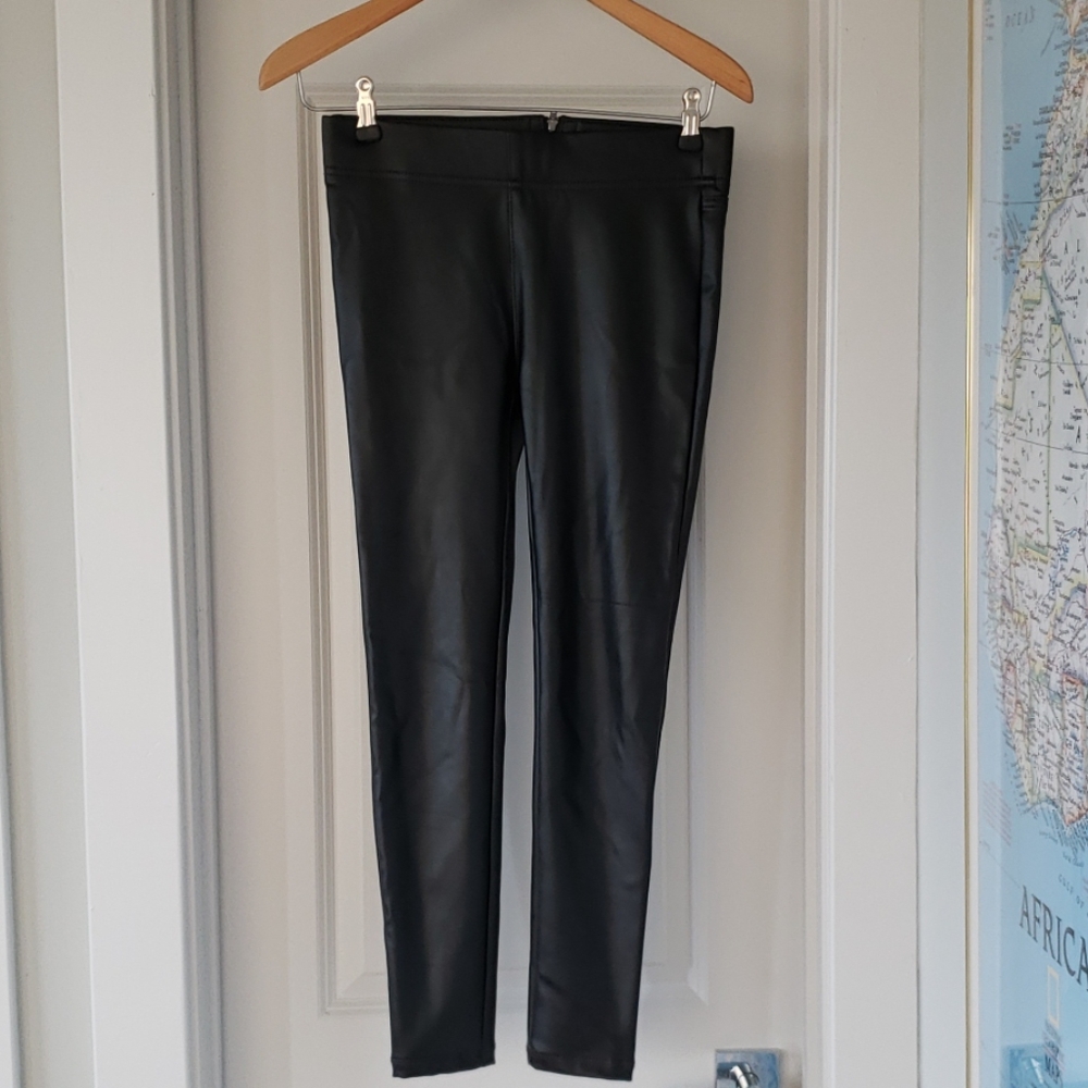 Black Leather Pants